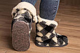 Чуні високі, капці з овечої вовни Квадро-7 100TM 35-45р, фото 7