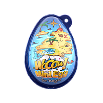 Яйце пластикове з цукерками та сюрпризом для хлопчика Mini WOOOW egg, фото 3