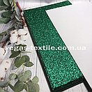 Фоміран глітерний на клейовій основі (формат листя А4) Зелений, фото 2