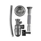 Кухонна мийка Kraft HS 5448 Handmade з нержавіючої сталі, фото 7