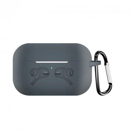 Захисний чохол для Apple AirPods Pro Alitek Logo Dark Grey, фото 1