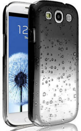 Чохол з ефектом роси чорний для Samsung Galaxy S3/S3 duos