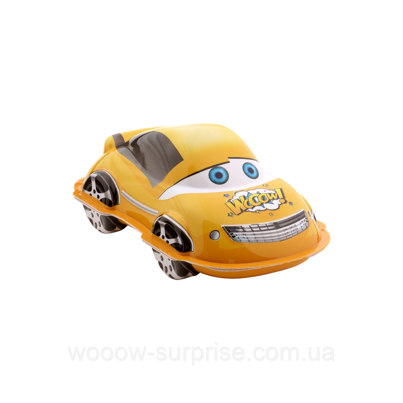 Машинка пластикова з цукерками та сюрпризом для дівчинки та хлопчика Lucky car