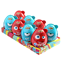 Яйце пластикове з цукерками та сюрпризом для хлопчика Crazy egg, фото 2