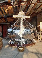 Купол с крестом для храма из булата