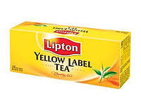 Чай черный Lipton Yellow Label , 25 пак