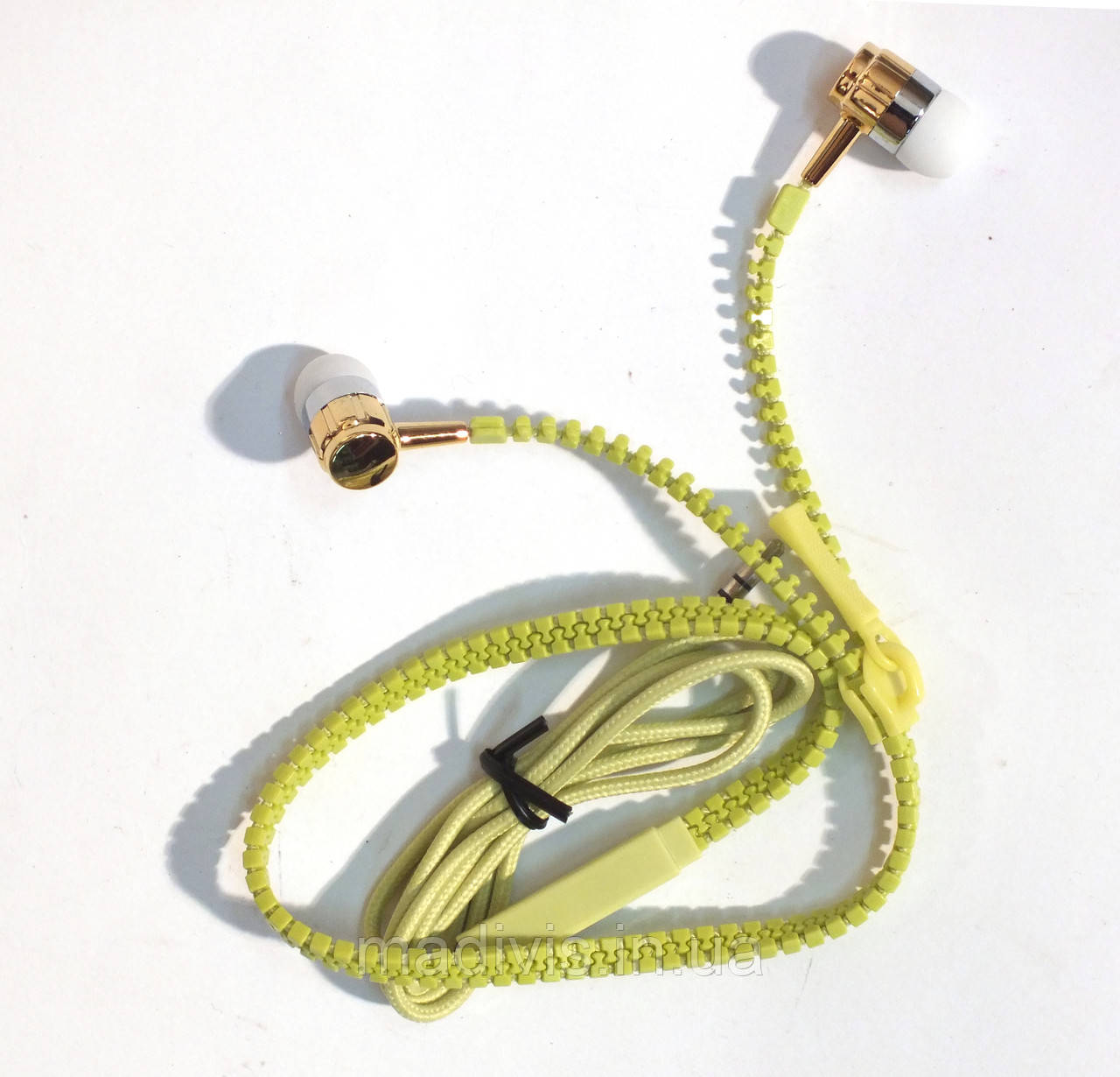 Навушники на змійці "ZIPPER", фото 1