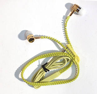 Навушники на змійці "ZIPPER"
