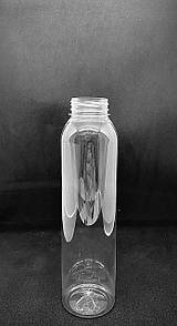 Пляшка пет 500 мл з горловиною 38 мм (кругла) (упаковка 200 шт.)