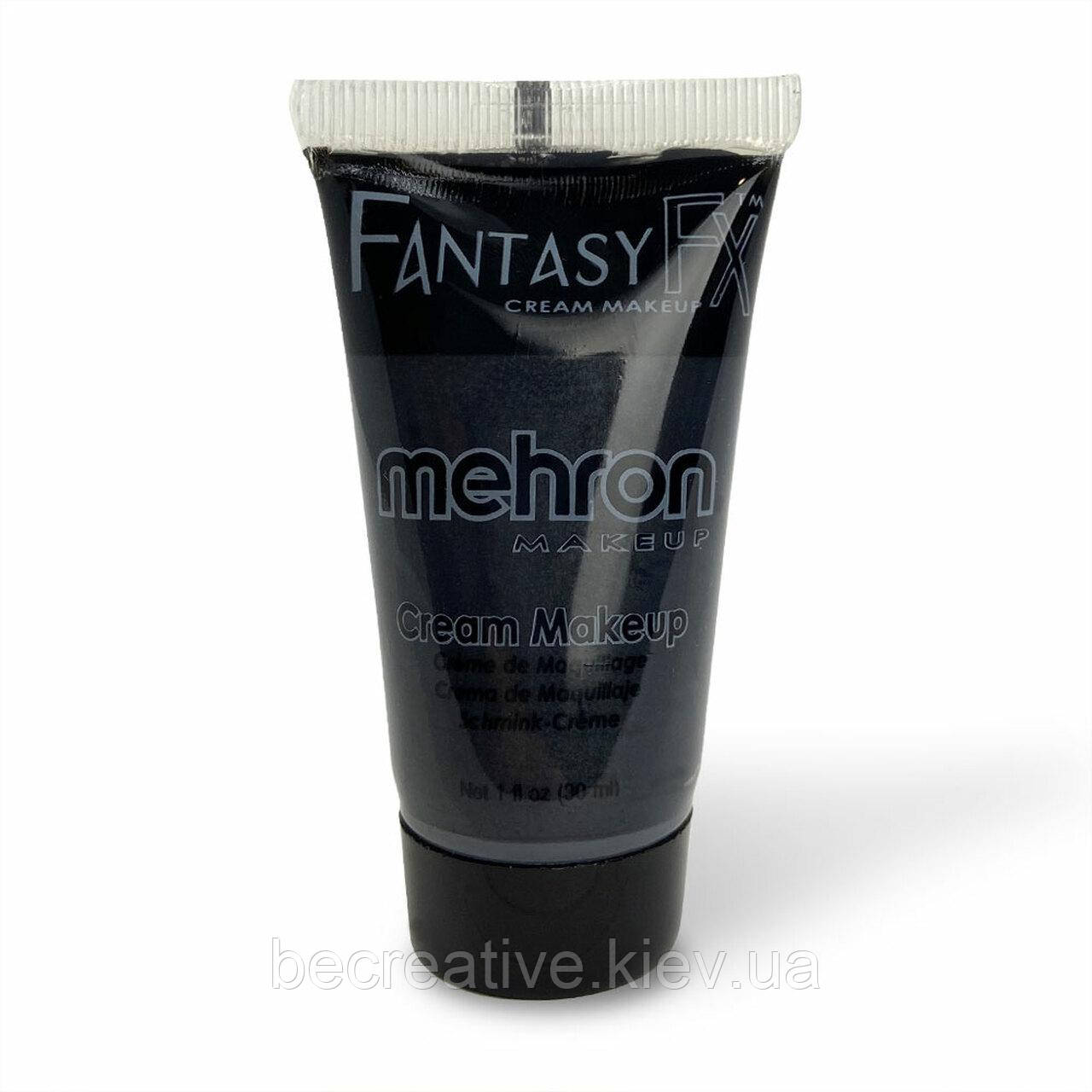 Чорний кремовий аквагрим Mehron Fantasy FXTM, 30 мл