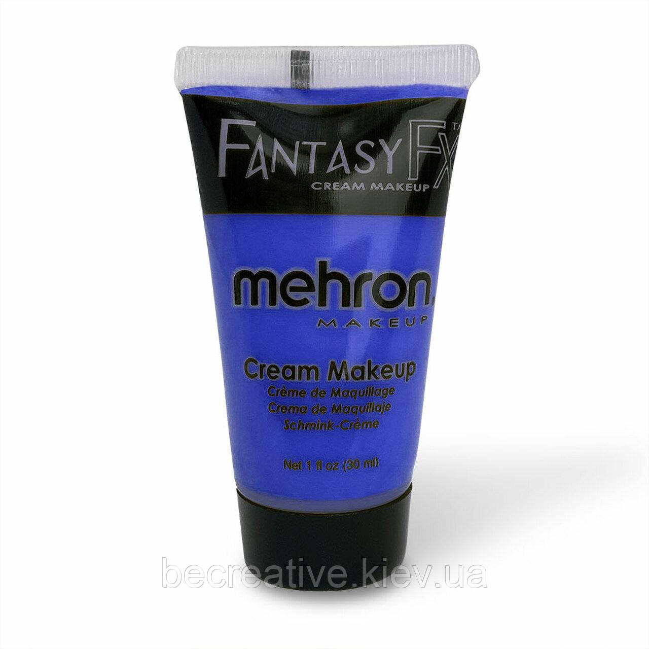 Синій кремовий аквагрим Mehron Fantasy FXTM, 30 мл