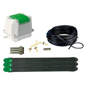 Комплект для аерації води в ставку 300 м2, аератор для ставка, водойми, септика, зимова аерація - SECOH