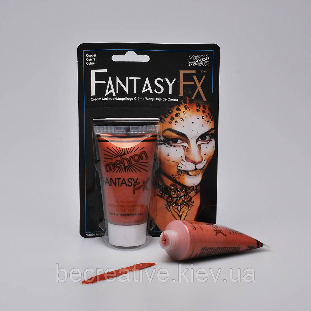 Мідний кремовий аквагрим Mehron Fantasy FXTM, 30 мл