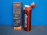 Термос питний ( термос - кружка ) Tramp, TRC-107-red, 0,45 л., фото 5