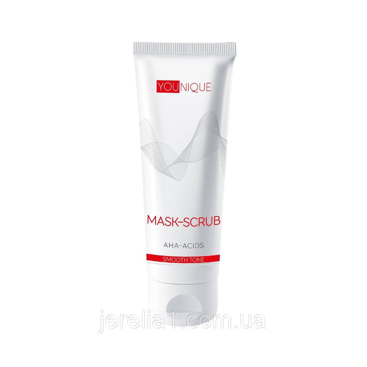 Маска-скраб з АНА-кислотами. Рівний тон обличчя, 75 мл, фото 1