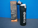 Термос питний ( термос - кружка ) Tramp TRC-107-black 0,45 л, фото 3