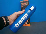 Термос питний ( термос - кружка ) Tramp TRC-107-blue 0,45 л, фото 3