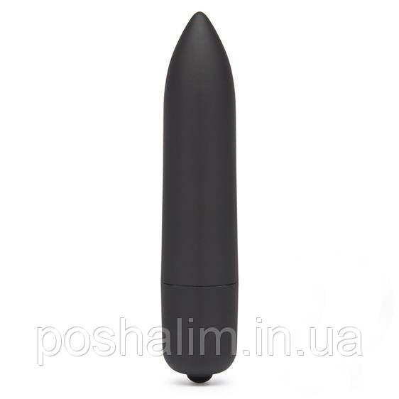 Вібропуля - X-Basic Bullet Long One Speed Black, фото 1