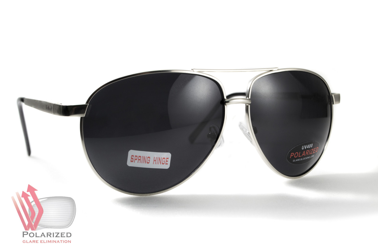 Поляризаційні окуляри BluWater AIRFORCE Polarized (gray) сірі
