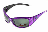 Поляризаційні окуляри BluWater BISCAYENE Purple Polarized (gray) сірі, фото 5