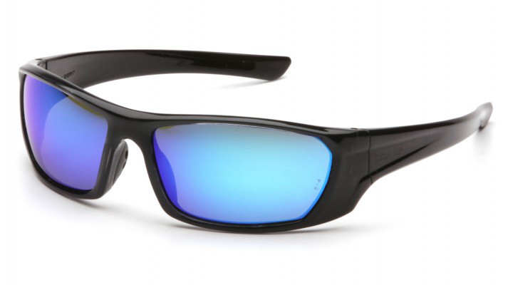 Окуляри захисні відкриті Pyramex OUTLANDER (ice blue mirror) сині дзеркальні