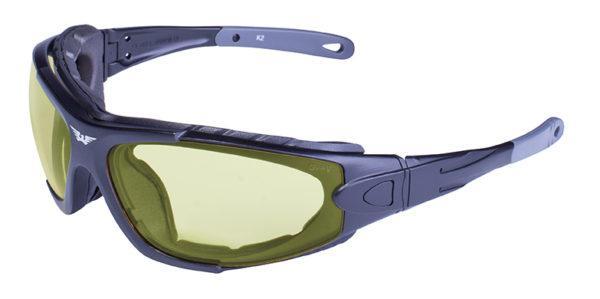 Окуляри захисні фотохромні Global Vision SHORTY Photochromic (yellow) жовті фотохромні