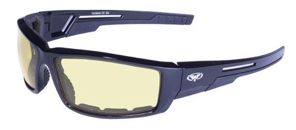 Окуляри захисні фотохромні Global Vision SLY Photochromic (yellow) жовті фотохромні