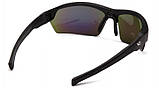 Поляризаційні окуляри захисні 2в1 Venture Gear TENSAW Polarized (green mirror) дзеркальні синьо-зелені, фото 4