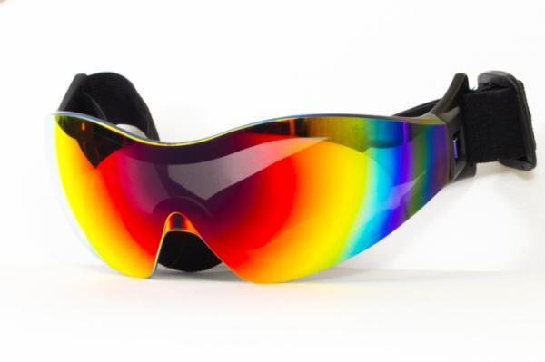 Окуляри захисні з ущільнювачем Global Vision Z-33 (G-Tech™ red) червоні дзеркальні