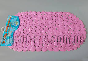 Килимок малиновий силіконовий Камінці 65х35