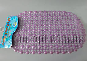 Килимок фіолетовий силіконовий прозорий 65х37 см