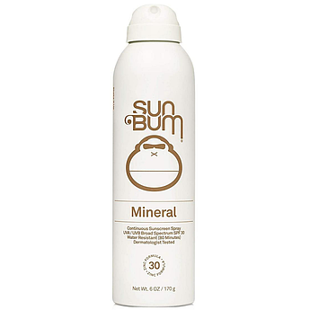 Сонцезахисний спрей для обличчя та тіла Sun Bum Mineral SPF 30 Sunscreen Spray 170 г