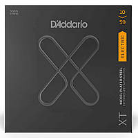 Струны для 7-струнной электрогитары D'Addario XTE1059 XT ELECTRIC NICKEL PLATED STEEL 7-STRING REGULAR LIGHT