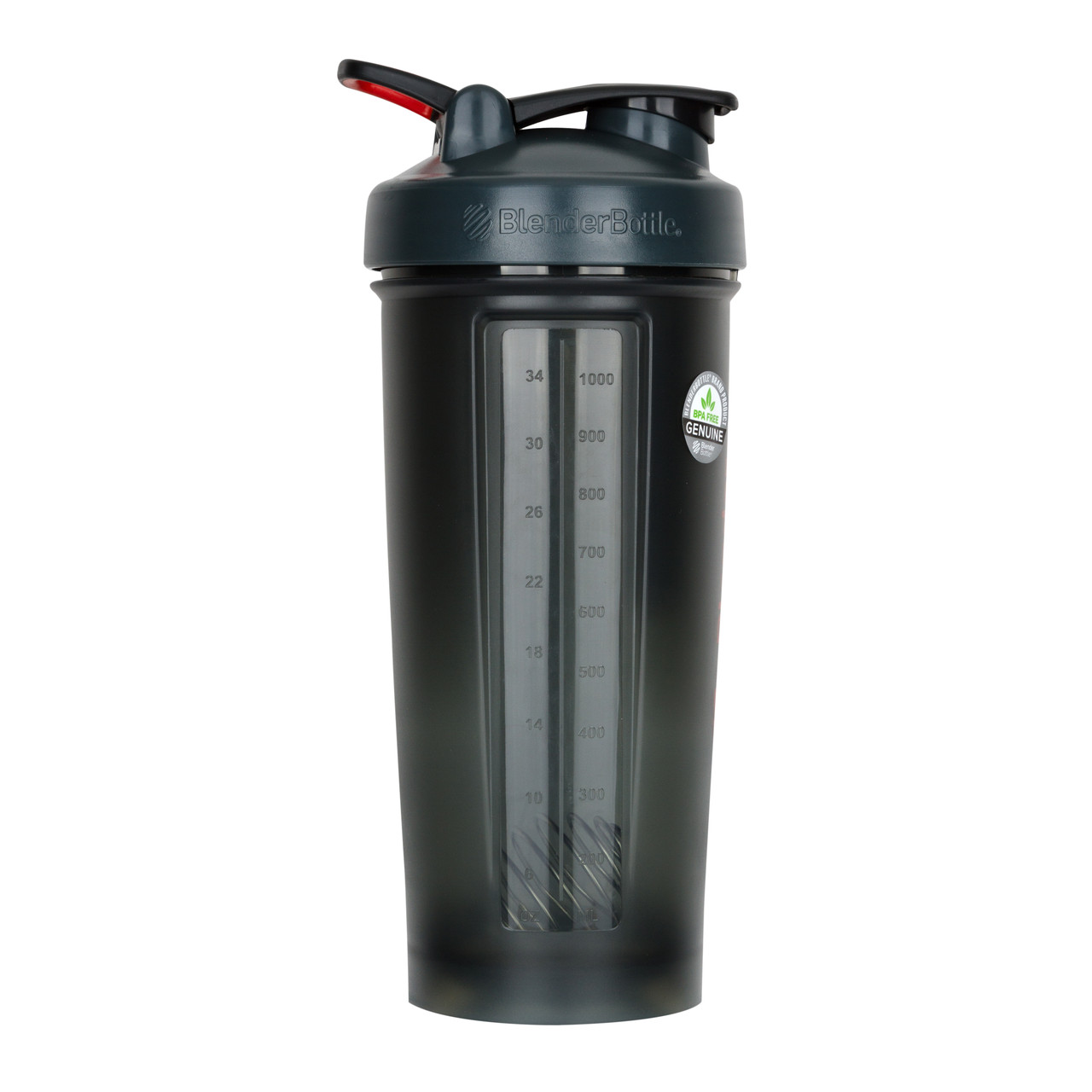 Шейкер спортивний BlenderBottle Pro45 1270ml Grey/Red - фото 8 - id-p1478371299