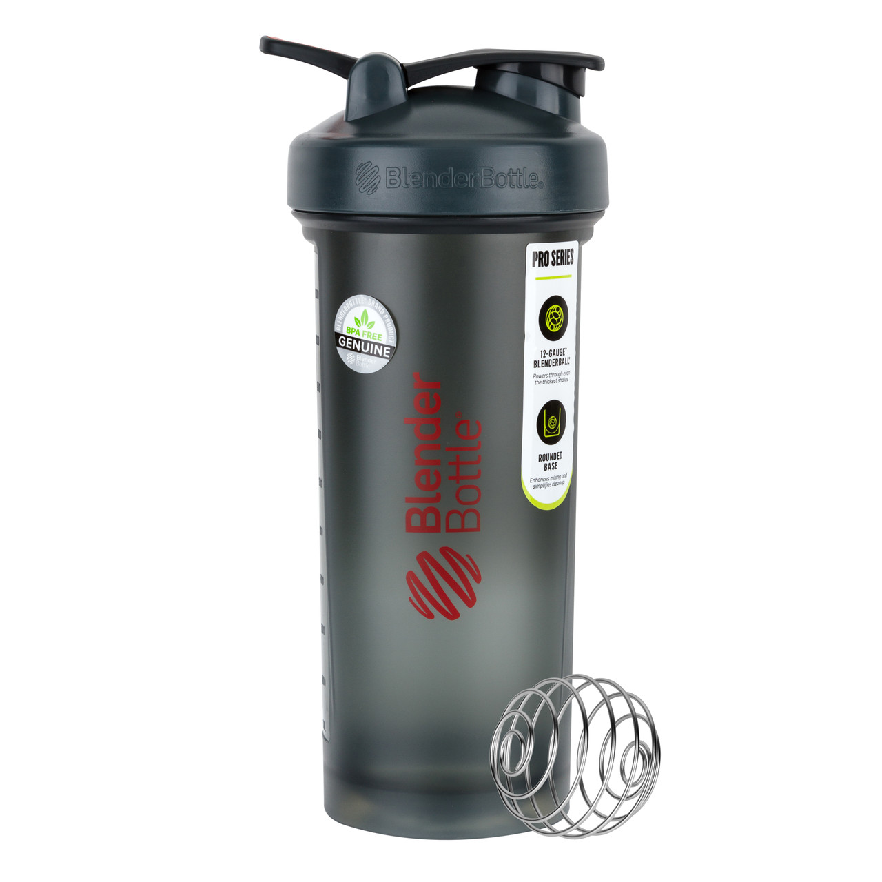 Шейкер спортивний BlenderBottle Pro45 1270ml Grey/Red - фото 9 - id-p1478371299