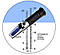 Портативний рефрактометр RHW — 25 BE / ATC, Дві шкали: (Baume 0-20%) і (спирт 0-25%), фото 2