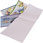 Альбом для малювання МЗ А4 12арк на скобі з перф. 120 гр/м2 арт.94137, фото 6