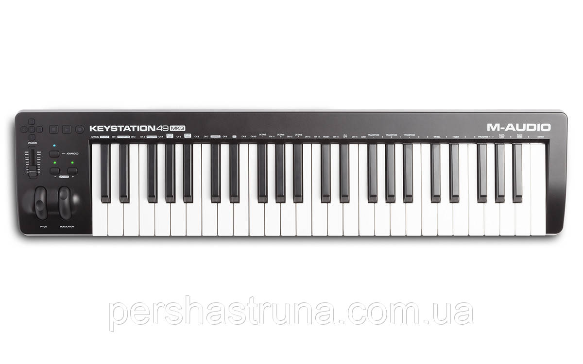 MIDi клавиатура M-AUDIO Keystation 49 MK3 - фото 3 - id-p1478251159