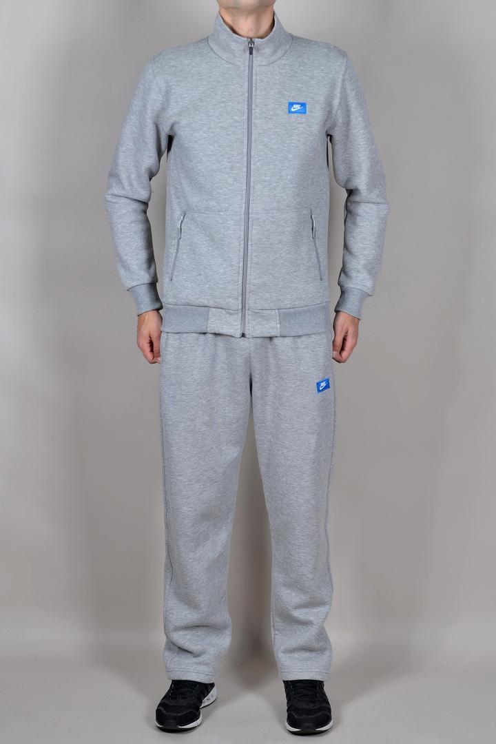 Чоловічий теплий зимовий спортивний костюм Nike (8168-1). Чоловічі спортивні костюми., фото 1
