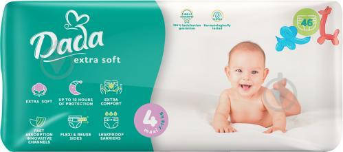 Підгузники Dada Extra Soft 4 Maxi 7-18 кг, 46 шт., фото 1