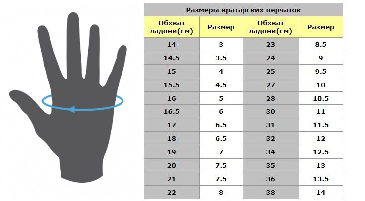 Перчатки вратарские для футбола подростковые с защитными вставками FB-931B 7 синий - фото 2 - id-p1371934973