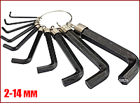 Набор шестигранных ключей 2-14 мм Vorel 56400