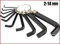 Набор шестигранных ключей 2-14 мм Vorel 56400