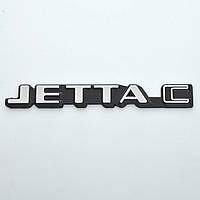 Эмблема авто надпись "JETTA C" скотч 195х25 мм