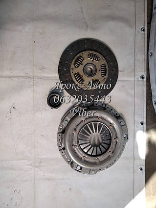 Зчеплення mitsubishi l200 2.5 di-d 05- (пр-во valeo) бу з невеликим пробігом 000031021