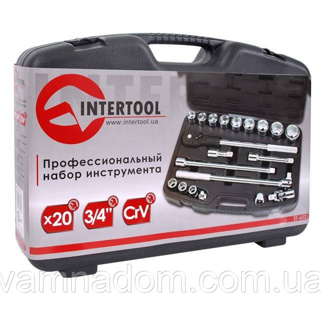 Професійний набір інструментів INTERTOOL ET-6023