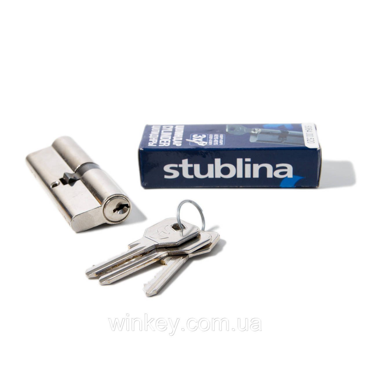 Циліндр дверний STUBLINA 5064.00.520 41/51 ключ/ключ 92мм