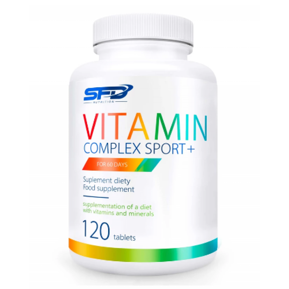 Комплексні вітаміни SFD Vitamin complex Sport+ - 120tab, фото 1