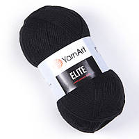 Пряжа YarnArt Elite , цвет 30 - Black