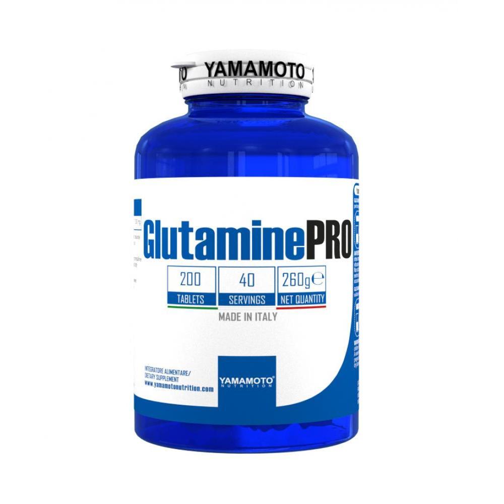 Амінокислота Yamamoto Glutamine PRO 200 Caplets, фото 1